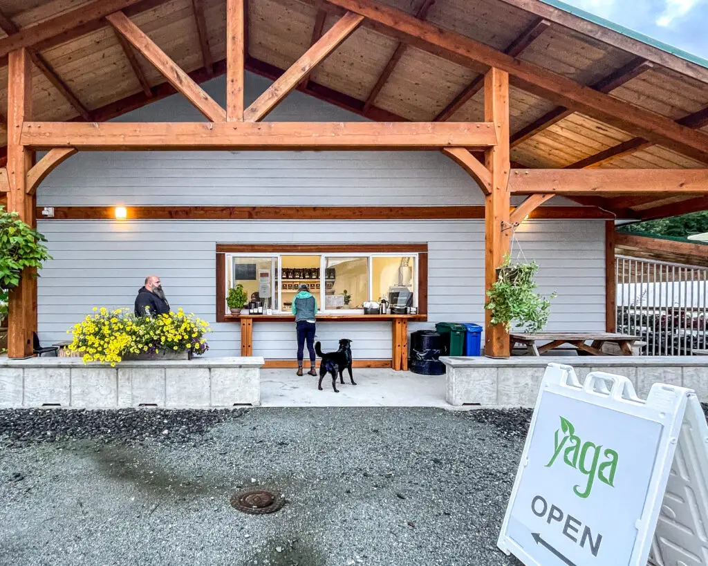 Photo of Yaga Cafe included in our blog post for Tourism Prince Rupert